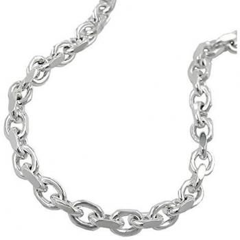 Galleys Silber 925 Ankerkette 3,5 mm – 4‑Glanzstücke