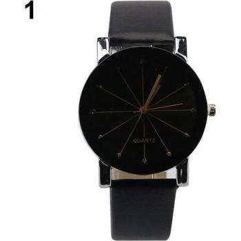 Sportliche Relogio: Dual-Style Armbanduhr aus Legierung und Faux-Leather – für Männer & Frauen
