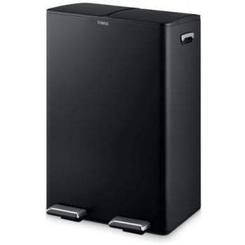 60L Tower Recycling Pedal Bin