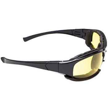 Gafas de protección laboral Indro con funda de microfibra