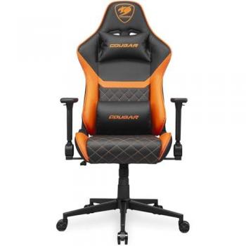Cougar Gaming Chair Armor One V2 – Reclinable, piel PVC, 120 kg de carga