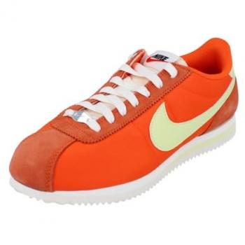 Cortez de Cuero Nike Mujer Zapatilla Naranja 40.5