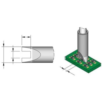 C245150 JBC Entlötspitze für Chip-Komponenten – 2,2 × 3,5 mm
