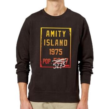 Amity Jaws Sweatshirt – Black, L Size