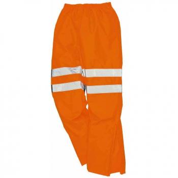 Oxford Weave 300D Class 2 Breathable Hi Vis Trousers, Size: 2XL, Colour: Orange