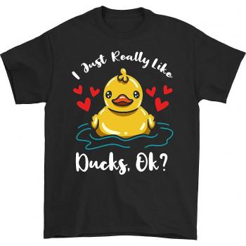 Camiseta Divertida Patos Ok M