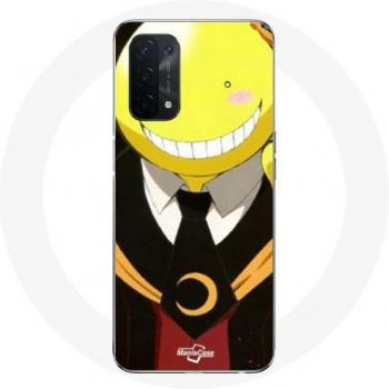 Maniacase Coque pour Oppo A74 5G – Poster Anime Koro Sensei