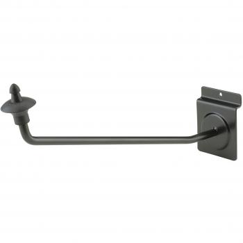 K&M K&M 44380 Slatwall Mount Holder for Cymbal, Black