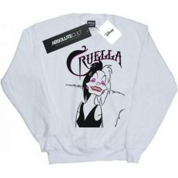 Veste XXL blanche « Cruella De Vil : Rire sinistre »