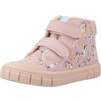 Baskets Enfant Garvalin 251858-B032 Rose Montantes