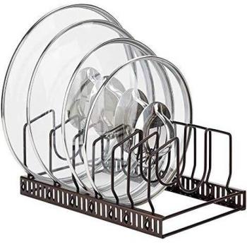 Toplife Frying Pan Lid Organizer