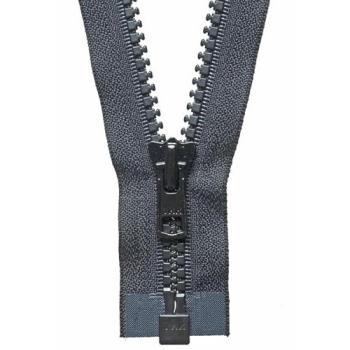 Groves & Thames 18.11” Heavyzip Open‑End (Black/White)