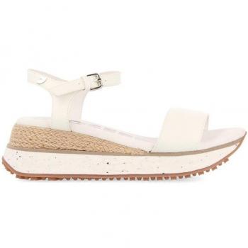 Sandalias Gioseppo Cuña Yute Blancas para Mujer