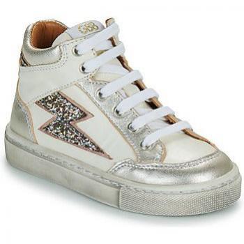 GBB Dores Girls' White High-Top Athletic Shoes