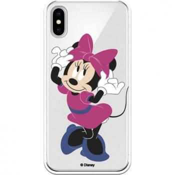 Funda para iPhone X de Disney Minnie Rosa