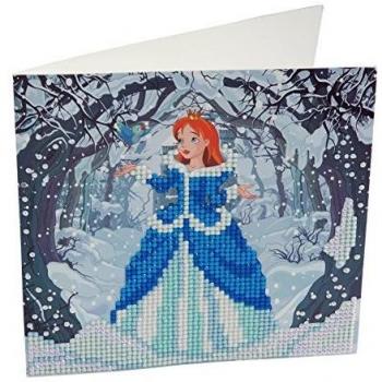 Carte Crystal Art – Principessa Bianco – Adulti Misti