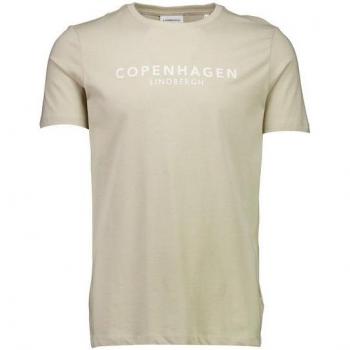LINDBERGH Herren Shirt XXL – Logo, Halbarm, Casual