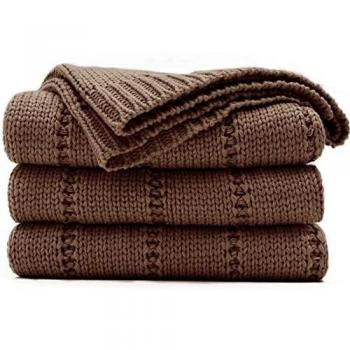 Recyco HomeSoft Brown Throw – 152x127cm Couch & Bed