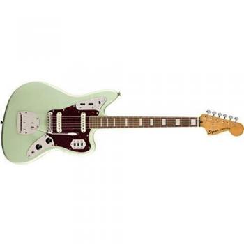 Squier Classic Vibe '70s Jaguar Electric Guitar, Fingerboard, Surf Green