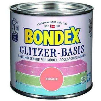 Bondex Glitzer-Lasur Koralle 0,5 l