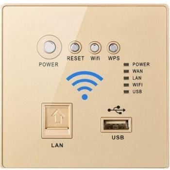 Repetidor de Señal WiFi 300 Mbps con Antena Integrada