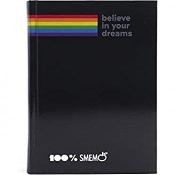AGENDA SMEMO 16 MESI 2021/22 LIBRO DIARIO 11X15 BELIEVE IN YOUR DREAMS VIGNETTE FRASI E FOTO ARTISTI E CAMPIONI.GUT ITALY