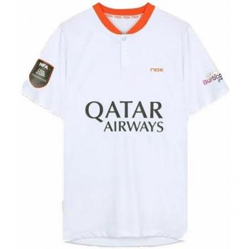 Nox Agustín Tapia Sport T-Shirt Weiß XL