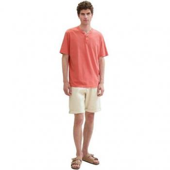 TOM TAILOR T-Shirt mit Logo und floralem Design