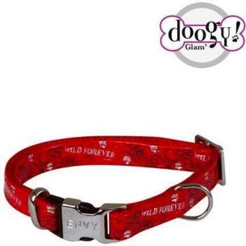 Collier Rouge 15 mm Envy Forever, Modèle Réglable