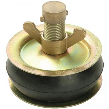 Bailey Brass Cap Drain Test Plug, 100mm