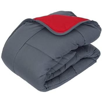 Couette Bicolore 200x200 cm Hiver en Polyester