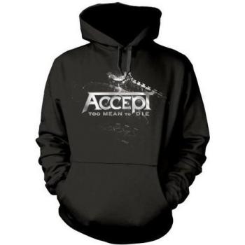 Unisex Adult Too Mean to Die Hoodie – M Schwarz (3)