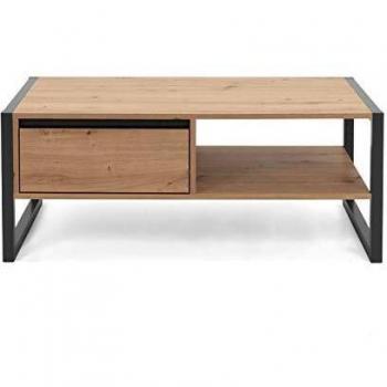 Finori Artisan Oak & Grey Anthracite Coffee Table, Model Denver 55