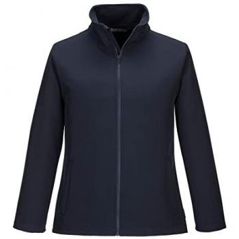 Portwest Women's Navy Print Softshell 2L Outerwear