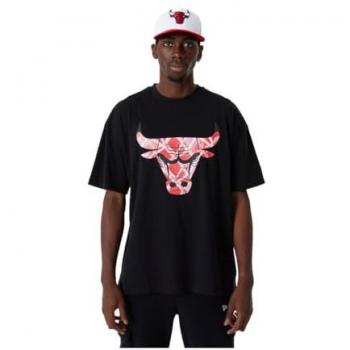 Camiseta New Era NBA Infill Logo Chicago Bulls Talla M