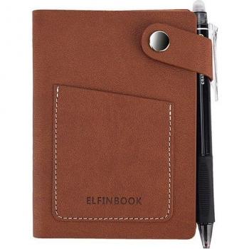 Elfinbook Mini Faux Leather Notepad