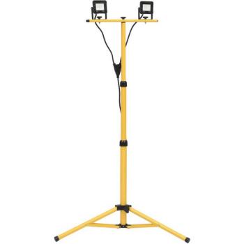 Statief Spotlight LED 2×10 W Warmwit – VidaXL