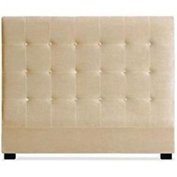 Tête de lit Menzzo Luxor Velours Beige 140