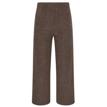 Mini Chocolate Chenille Wide‑Leg Breeches – 10-12