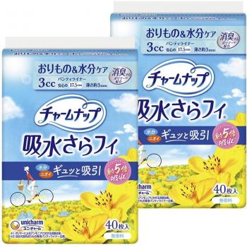 Charm Nap Light Urine Liner Sarafi Wingless 3CC 80 Units