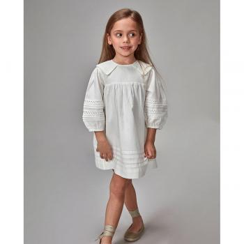 Vestido Infantil Gocco con Detalle Ric Rac