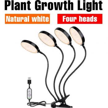 Phyto Lamp Full Spectrum Plant Grow Light Bulb USB Hydroponics Growing System Lamp LED Indoor Tent Plant Light 60W