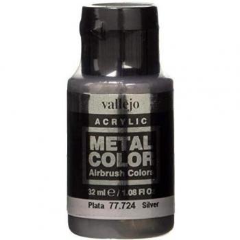 Vallejo peinture acrylique argent 32ml