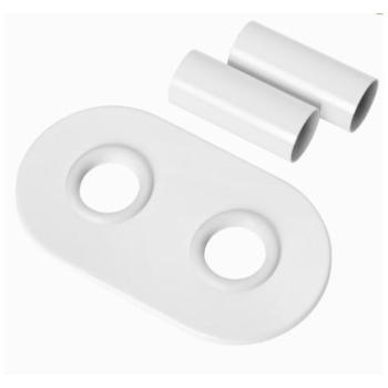 Masque de Raccordement de Tuyau de Radiateur Blanc