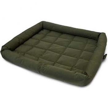 Rosewood Water Resistant Dog Crate Mattress, Washable quilted dog bed, Large green crate mattress 25 x 36 inch (64 x 91 cm)