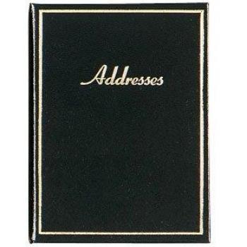 Gold Border Address Book