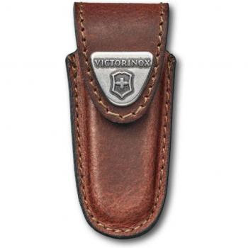 Victorinox Brown Leather Pouch for Classic Knives