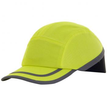 B-Brand High Visibility Sports Cap with Retro Design and Reflective Trim