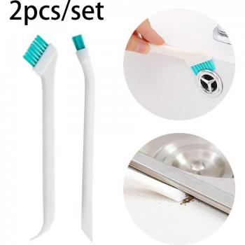 Set Dual de Cepillos para Bebé y Cocina – Mango Ergonómico, 2 Piezas
