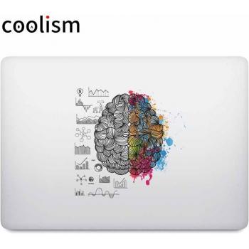 Brain Power Colorful MacBook Air Stickers
